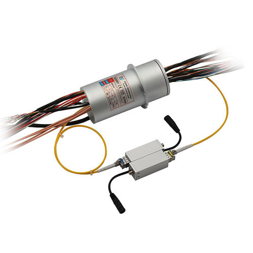 Fiber optic slip ring ECN000-03P1-14P2-02P-38S-04HD-01Ffor radar antennasvideo transmissionfor HD video surveillance