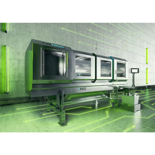 Membrane filter press CellTRONside-beamautomaticfor wastewater treatment