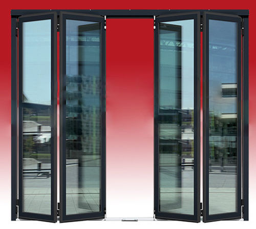 Folding door AL603EEFaluminumglassenergy-efficient