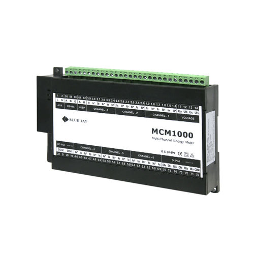 Счетчик электроэнергии однофазный MCM1000DIN-рейкаRS-485цифровой выход