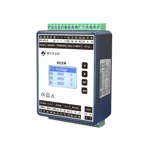 Single-phase electric energy meter DCEM-2CHDIN railRS-485Modbus