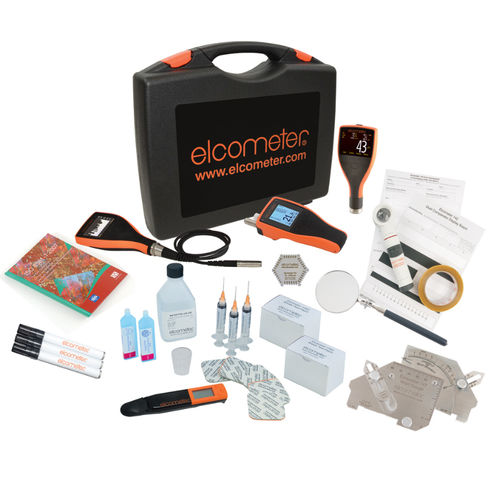 Protective coating inspection device