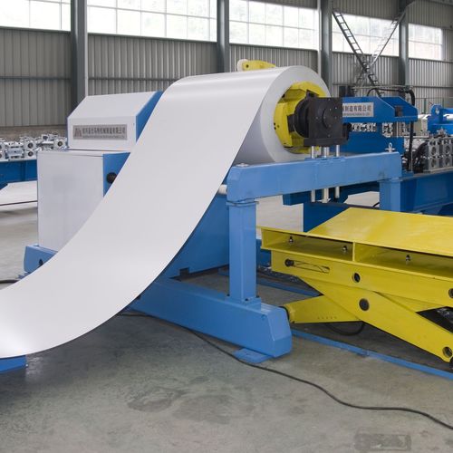 Manual uncoiler automaticfor sheet metal