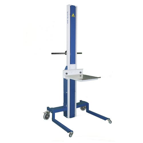 Battery-powered lifting device EVO80 - PIA006with trayfor containersmulti-product