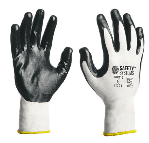 Handling safety gloves GTC110abrasion-resistantoil-resistantnitrile