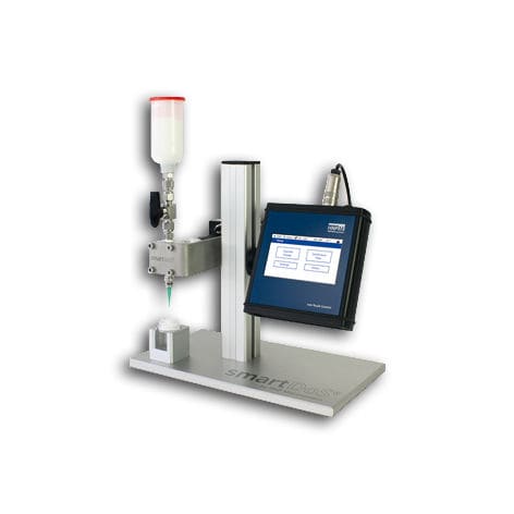 Liquid dispensing system smartDoSfor coatingswith gear pumpfor medical applications