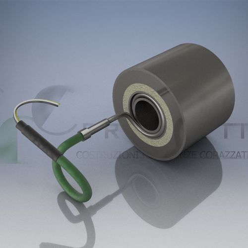 Tubular resistance heater flexibleceramicsilicone