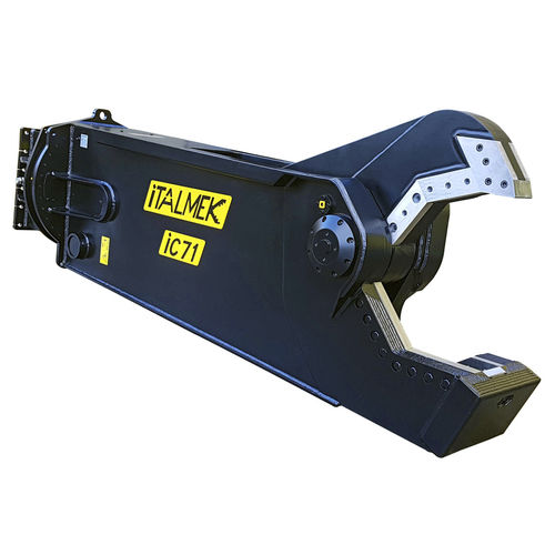 Hydraulic demolition shears IC71for excavatorsfor scrap metalfor steel