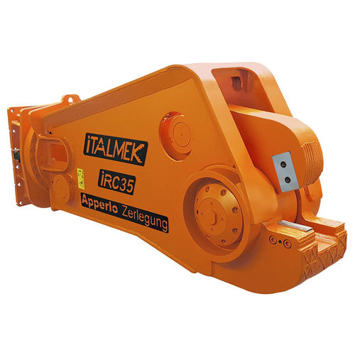 Hydraulic demolition shears IRC35for excavatorsfor railway applications