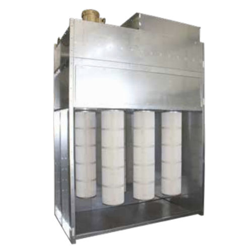 Part powder coating booth cartridge filterelectrostatic