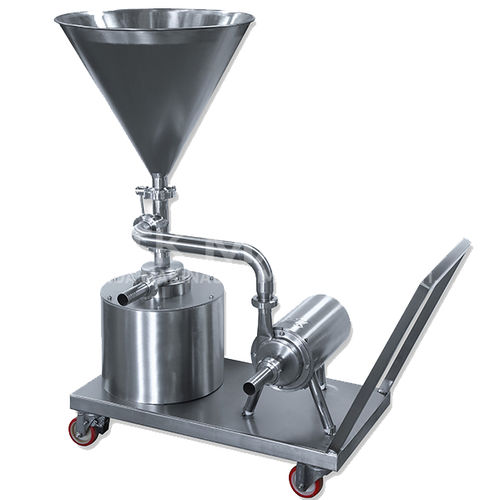 Rotor mixer continuoussoliddairy product