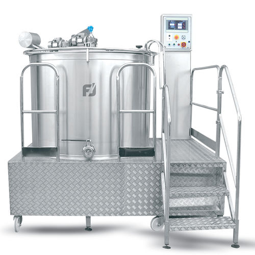 Пастеризатор мороженого CASARO P300 - P600 - P1000для молочных продуктовавтоматический с управлением от ПЛК