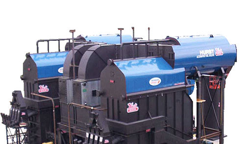 Superheated steam boiler biomass