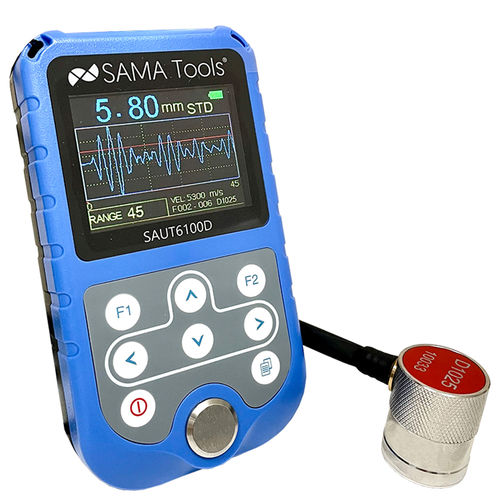 Ultrasonic thickness gauge SAUT6100D-SWportablefor fiberglassfor composite materials