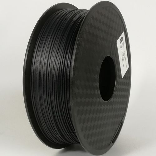 Carbon fiber-reinforced PLA filament for 3D printers1,75 mmblack