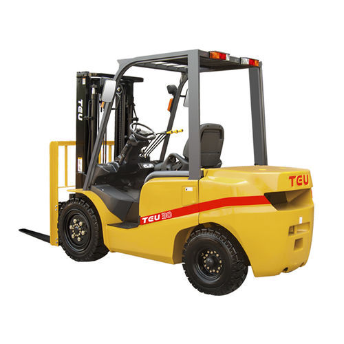 Counterbalanced forklift truck FD/G serieswith combustion engineride-ontransport