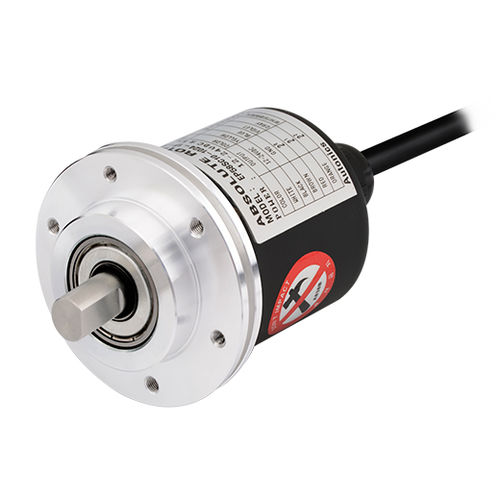 Absolute rotary encoder EP58SC seriessolid-shaftsingle-turnflange