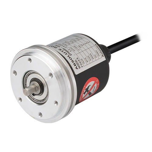 Absolute rotary encoder EP58SS seriessolid-shaftsingle-turnsynchro-flange