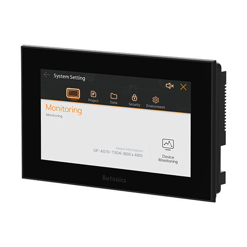 Панель дисплея LCD/TFT Серия GP-A070, цветной графический резистивный сенсорный экран