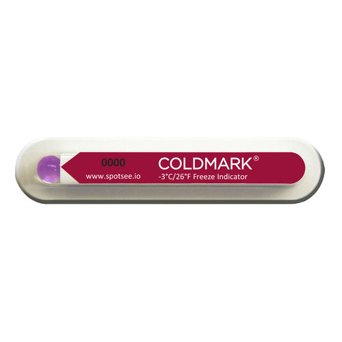 Temperature indicator ColdMarklabeltubeeasy to install