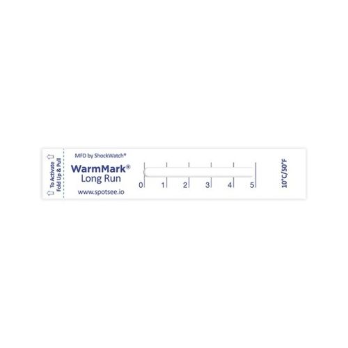 Temperature indicator WarmMark Long Runlabeleasy to installdisposable