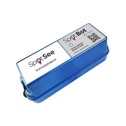 Регистратор данных о ударах SpotBot 4G Plusнастройка температуры и влажностиBluetooth