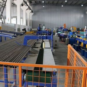 Automatic strapping machine tube