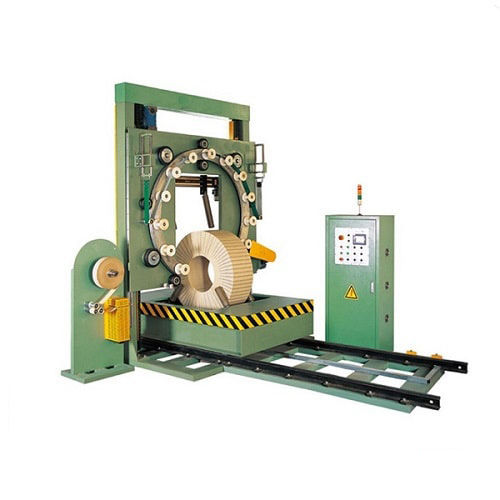 Rotary ring wrapping machine FPW-600automaticsemi-automaticfor wire coils