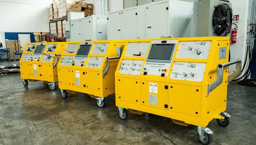 Hydraulic system test bench 1210functionalautomaticfor the aeronautical industry