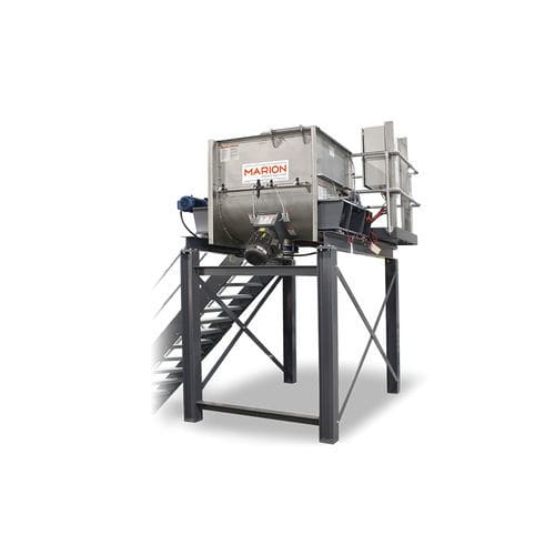 Paddle agitator batchfor liquidshorizontal