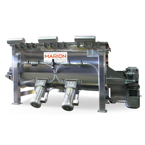 Mixer for the pharmaceutical industry ribbonbatchpowder