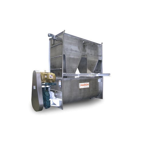 Ribbon mixer batchpowderhorizontal