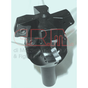 Ball nose milling cutter with replaceable inserthigh-performance