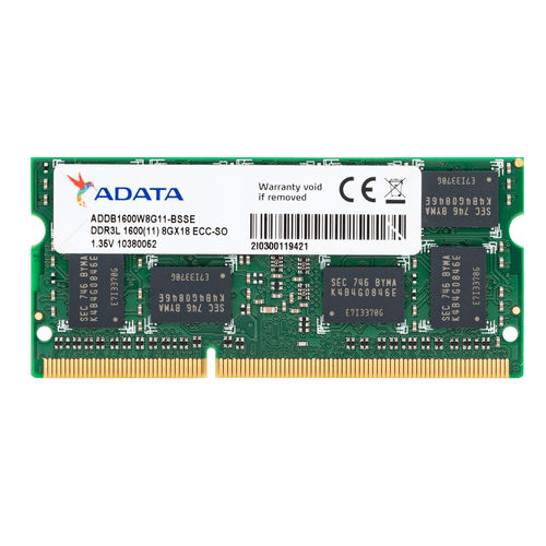 SO-DIMM memory module DDR3L ECC SO-DIMMDRAMDDR3 SDRAMhigh-speed