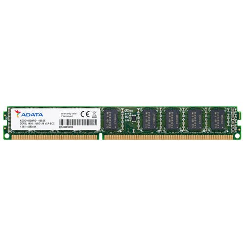 DDR3 SDRAM memory module DDR3L VLP ECC U-DIMM