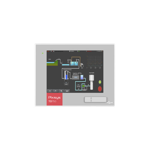 Резистивный сенсорный экран ПК TD750LCDLED подсветка7