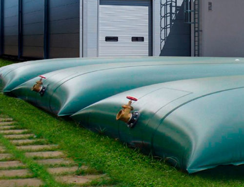 Flexible tank FlexyTankfirefightingwater storagepolyester