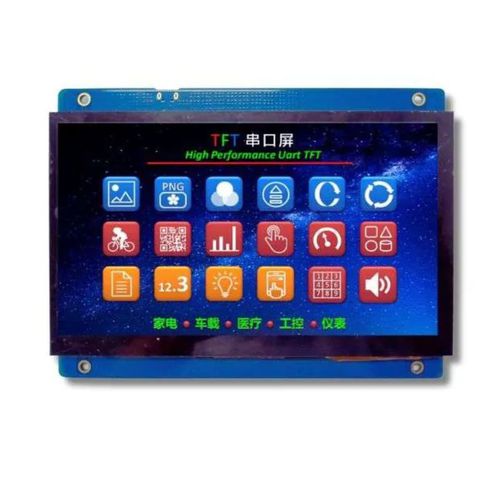 Модуль дисплея высокой яркости TBZ070N800480-01LCD/TFTемкостный сенсорный экран 800 x 480