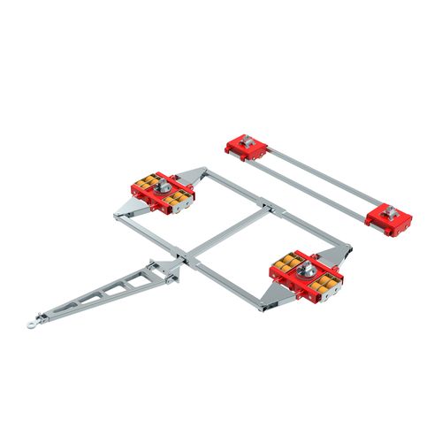 Передвижные коньки для тяжелых грузов ECO-Skate ISOCON ICX32D + ICX32S 64для транспортировкидля контейнеровс 4-точечной опорой