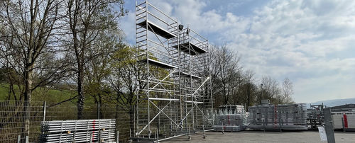 Мобильные леса alu fast 80facade