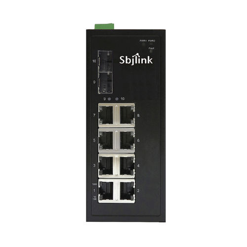 Неуправляемый коммутатор Ethernet RPT-1010G-2F-X210 портыгигабитный EthernetDIN-рейка