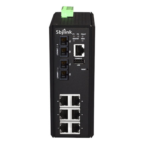 Управляемый коммутатор Ethernet RPT-2008-2FM-SC-X48 портов 10/100BaseT(X)уровень 2