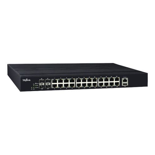 Managed ethernet switch FLC-3028G-4F-X228 portslayer 2layer 3