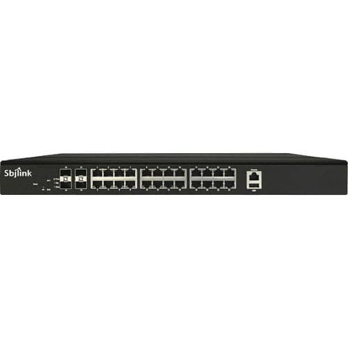 Managed ethernet switch FLC-3028X-4F-AD-X228 portslayer 3gigabit Ethernet