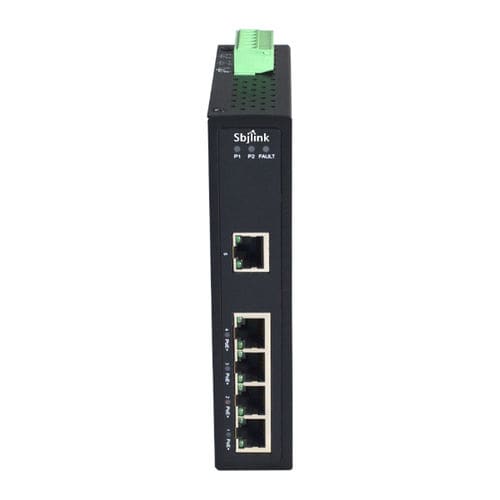 Неуправляемый Ethernet-коммутатор RPT-1005GP-X45 портовгигабитный EthernetDIN-рейка