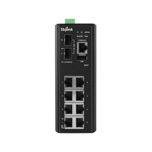 Управляемый коммутатор Ethernet RPT-2010X-2F-X410 портыгигабитный EthernetDIN-рейка