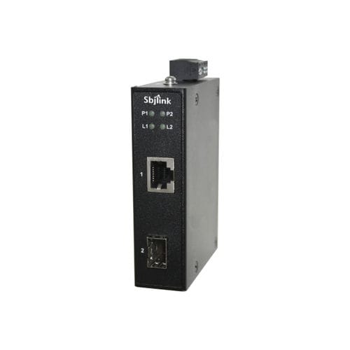 Media converter HNT-1401G-X6RGigabit Ethernet to fiberDIN railindustrial