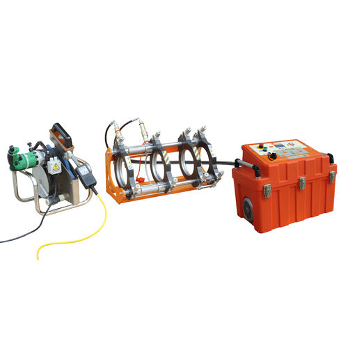 Butt welding machine BASIC 160 EASY LIFEautomaticfor plastic pipe