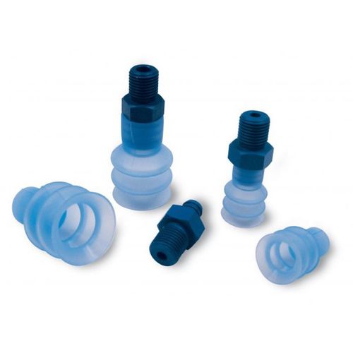 Bellows suction cup 012030Scircularhandlingfor the food industry