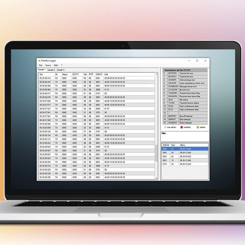 Data analysis software FieldBus Loggernetworkfor fieldbusWindows